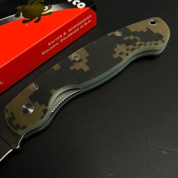 Універсальний ручний інструмент D2, складний, Spyderco Pixel, 24 см &mdash; 140 г s-54 фото