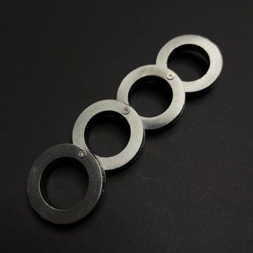 Аксесуар кастет транформер ( Сірий ) - круглий k-5 фото