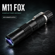 Електрошокер-ліхтар M11 Fox компактний металевий M11 фото 1